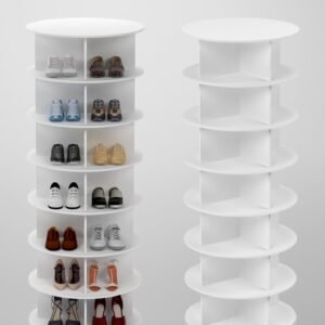 منضم الأحدية و الحقائبMDF يدور 360°