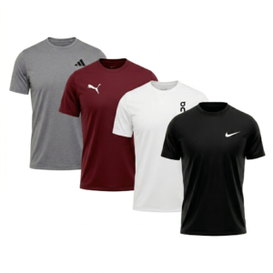 4تي شيرت بألوان وطبعات مختلفة